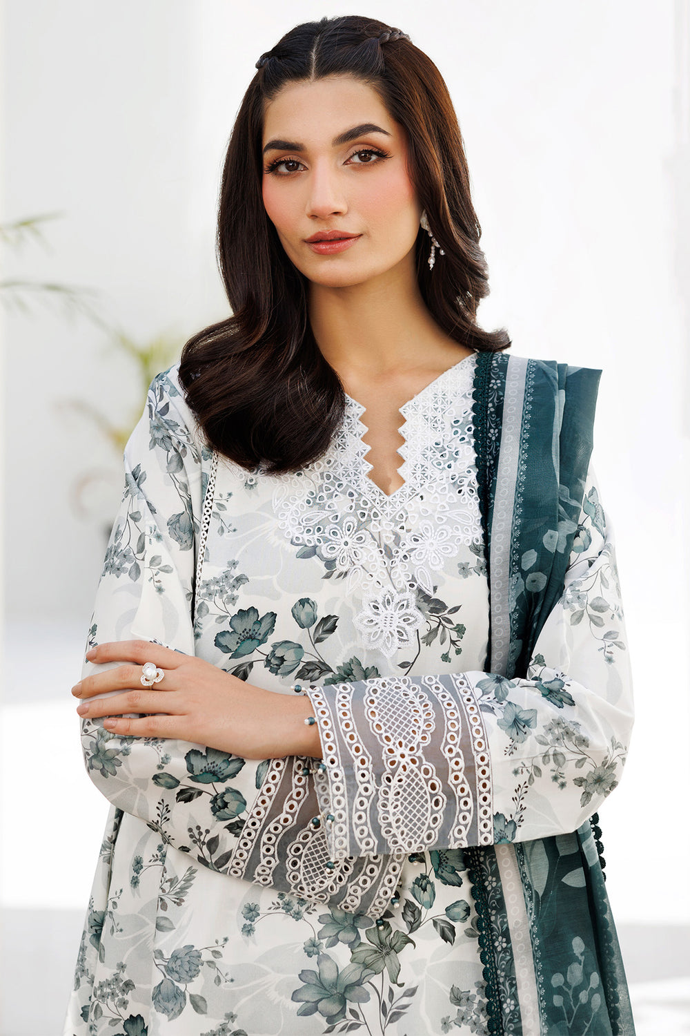 Farasha | Printed Essentials | Smokey Sea