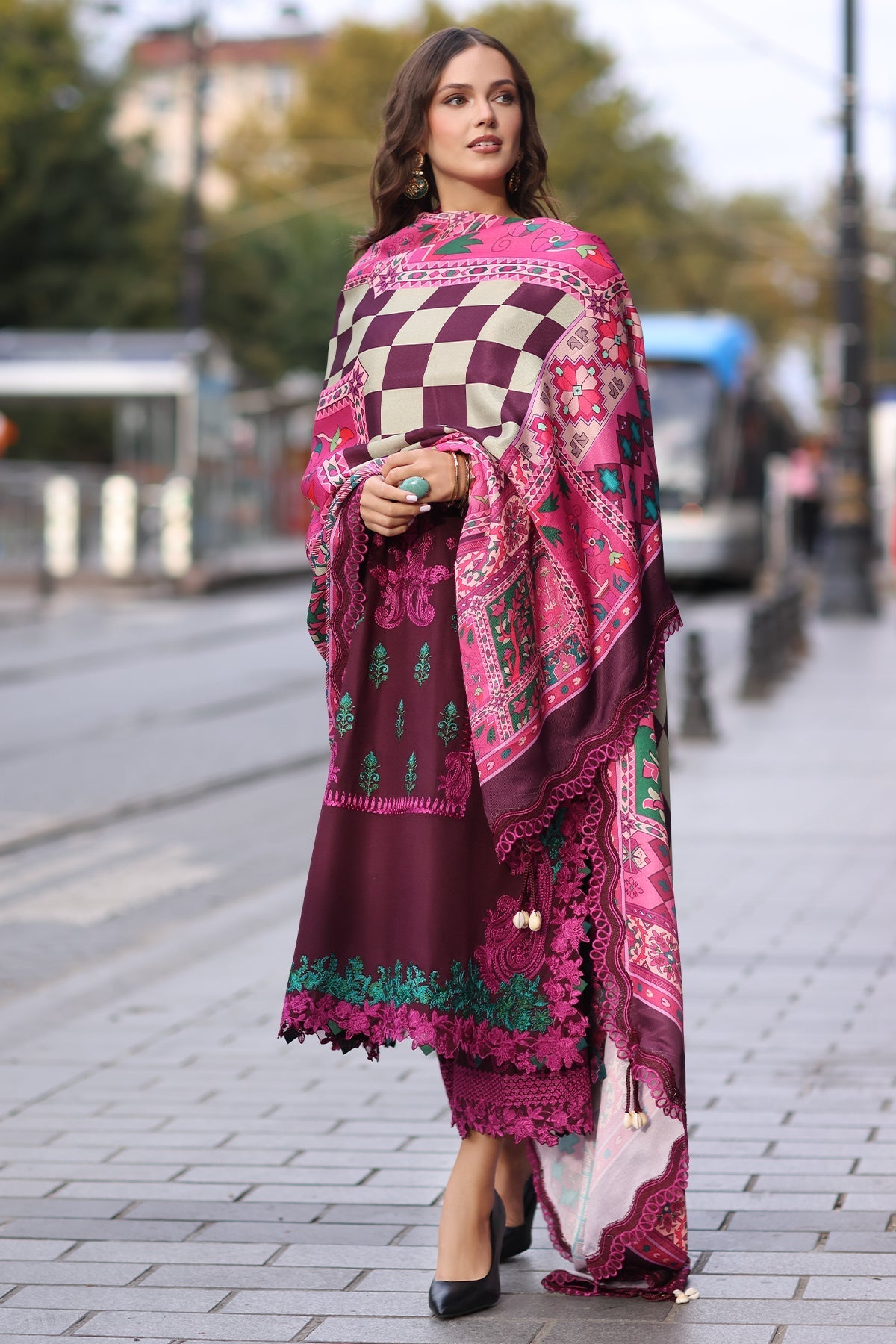 Charizma | Poshima Shawl |   PS4-05