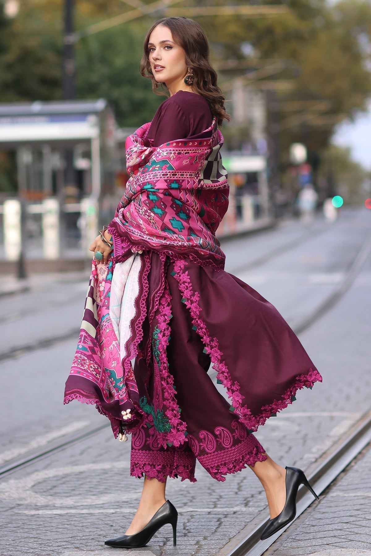 Charizma | Poshima Shawl |   PS4-05