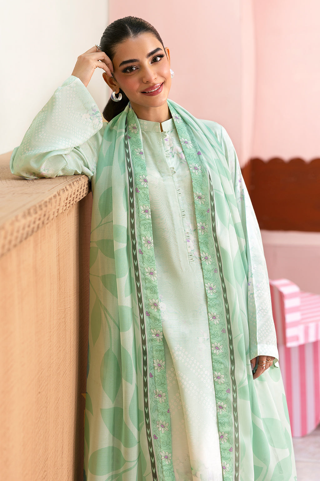 Afsanah | Basics Raw Silk | Mint Mystic AR-108
