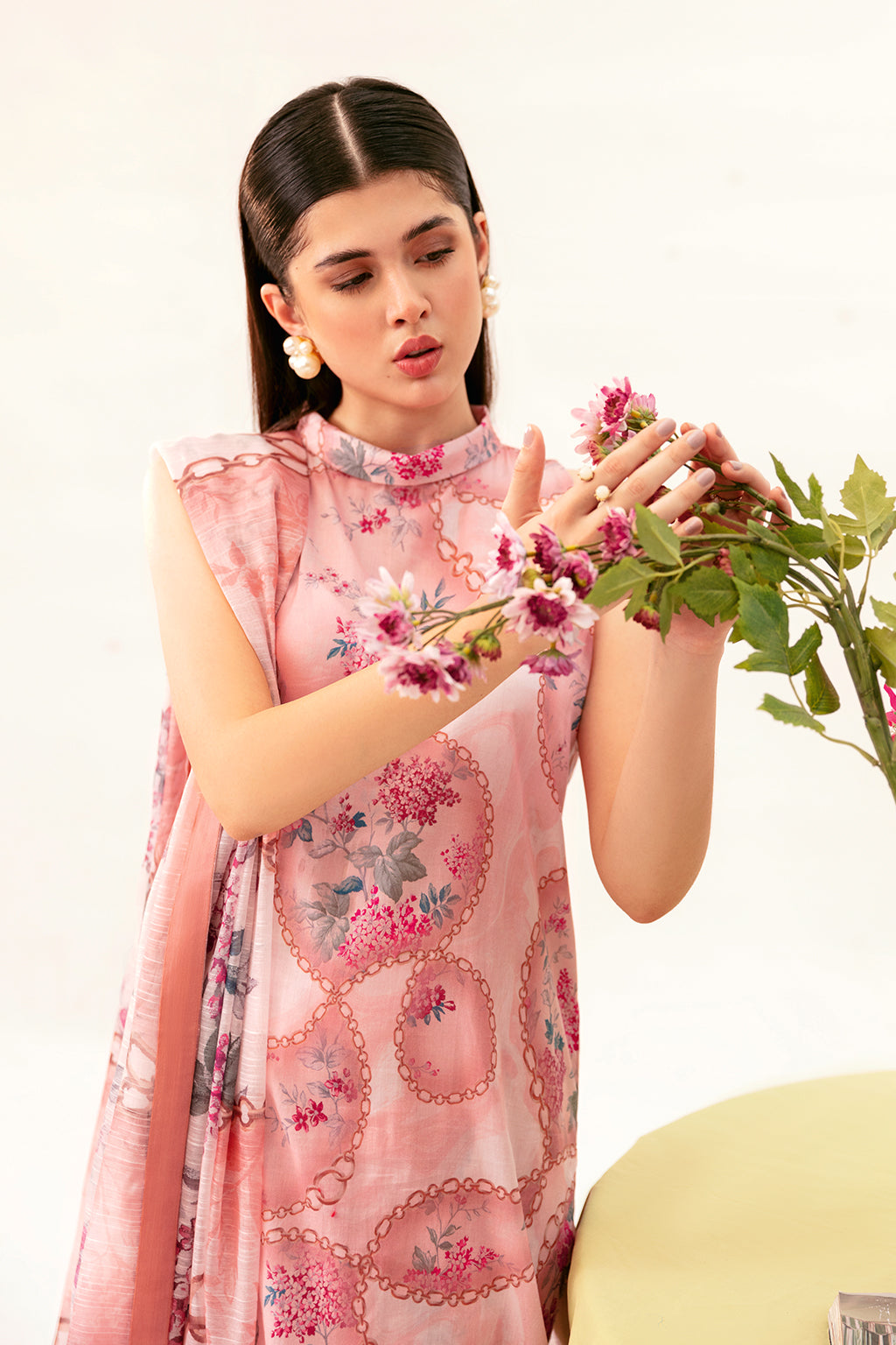 Afsanah | Ready to Wear |  Pink Tint AP-07