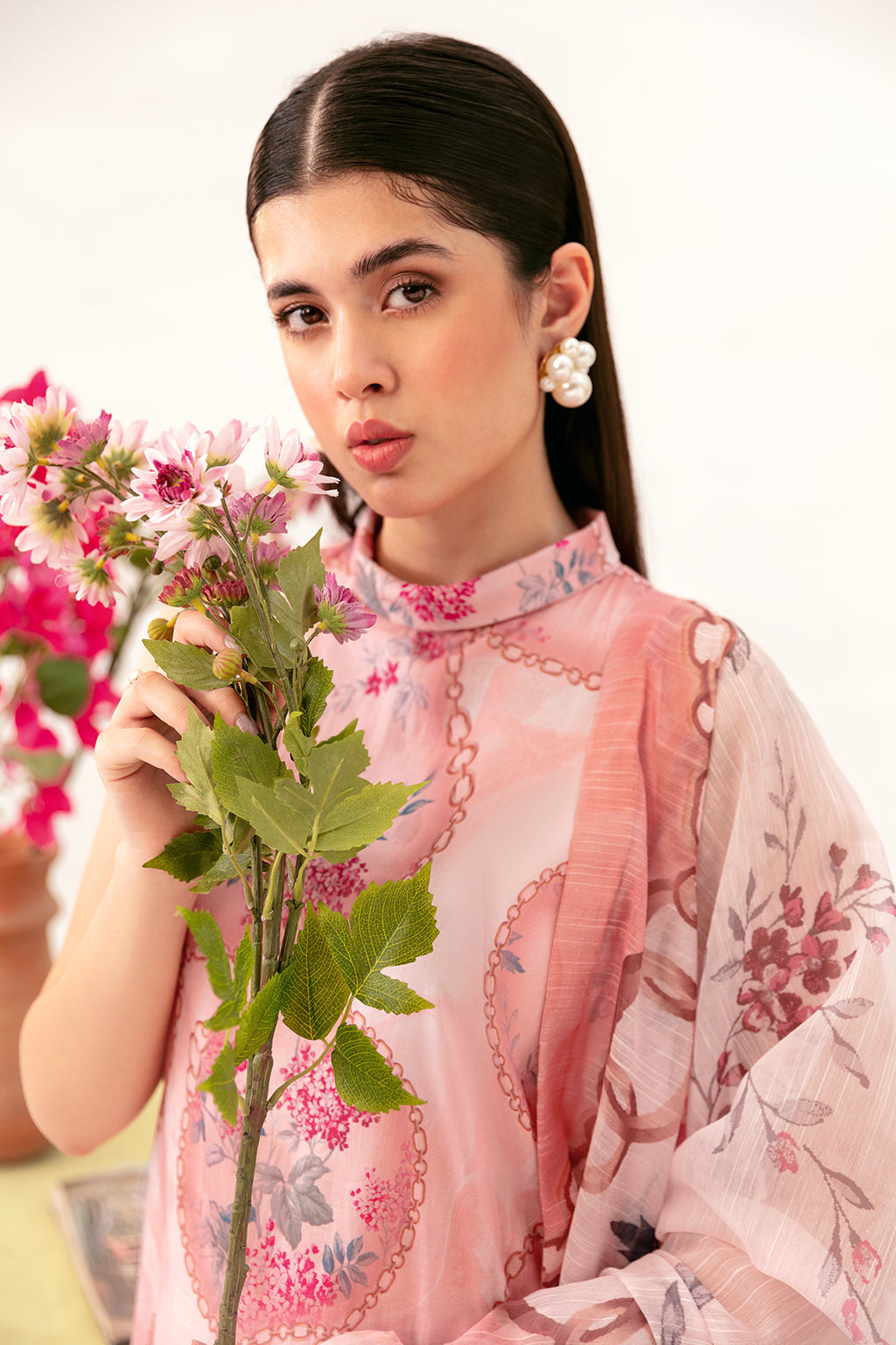 Afsanah | Ready to Wear |  Pink Tint AP-07