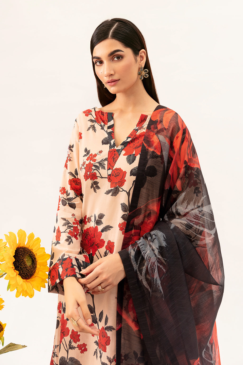 Afsanah | Ready to Wear |  Subdued Rust AP-05