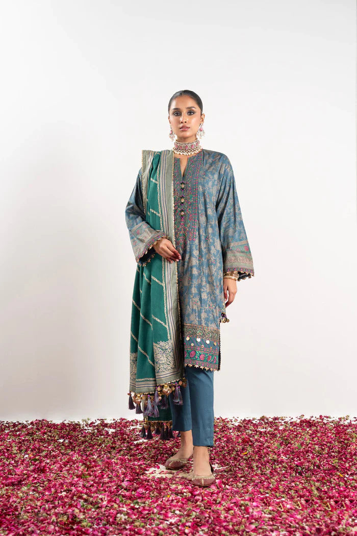 Alkaram | Festive Collection | FC-W-28K-23-3-Bluish Grey