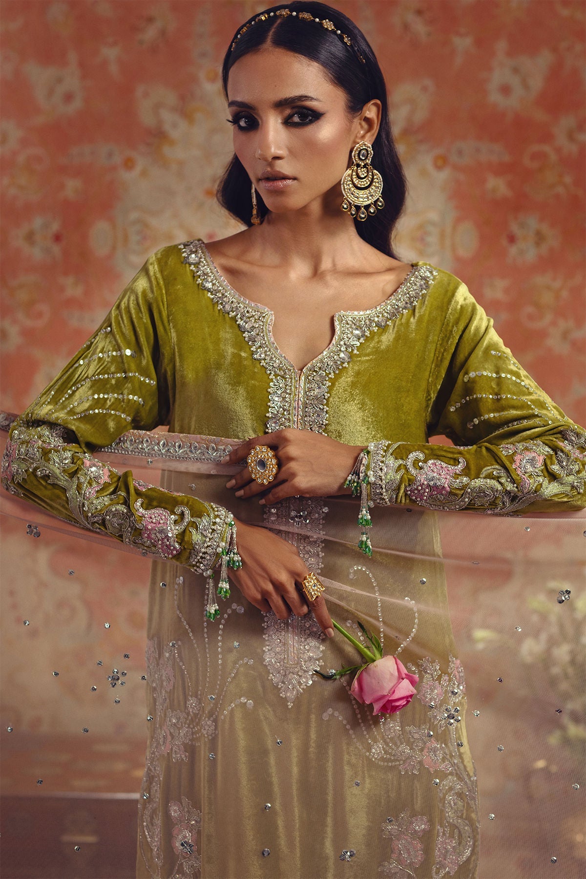 Annus Abrar | Mirha Winter Velour | Aya