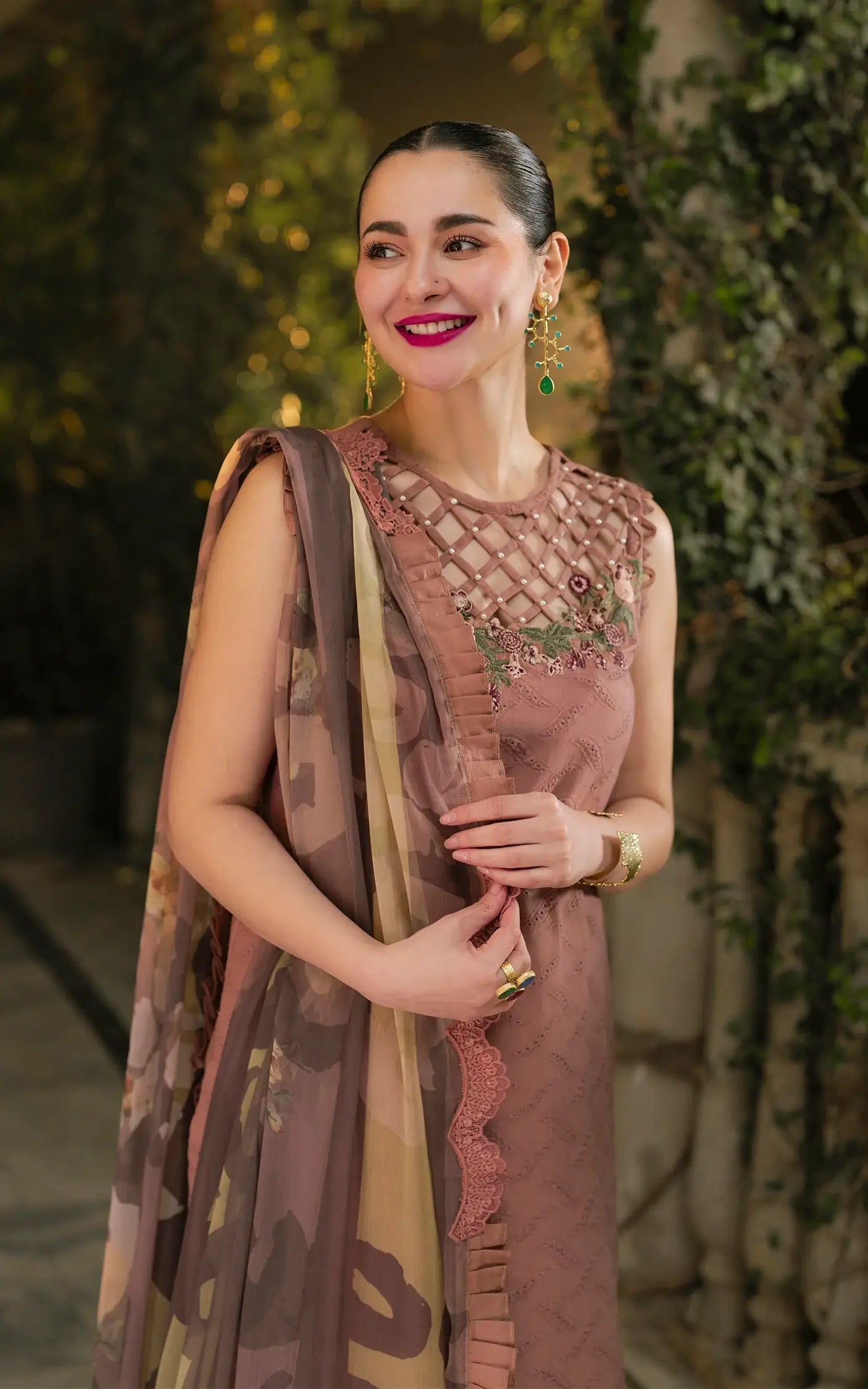 Asifa and Nabeel | Gulkari Summer 25 | Saffron Day (GKL-04)