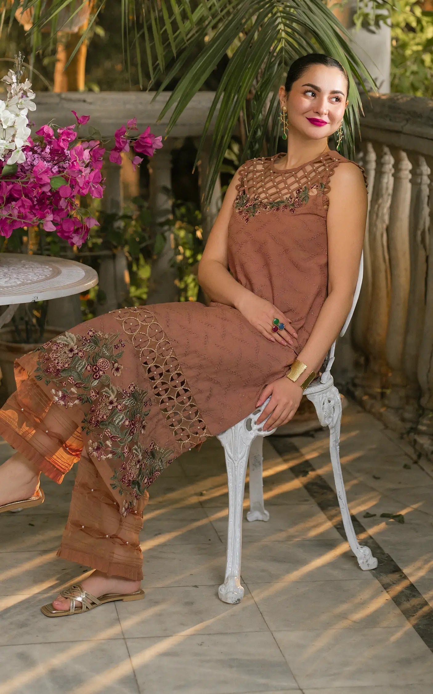 Asifa and Nabeel | Gulkari Summer 25 | Saffron Day (GKL-04)