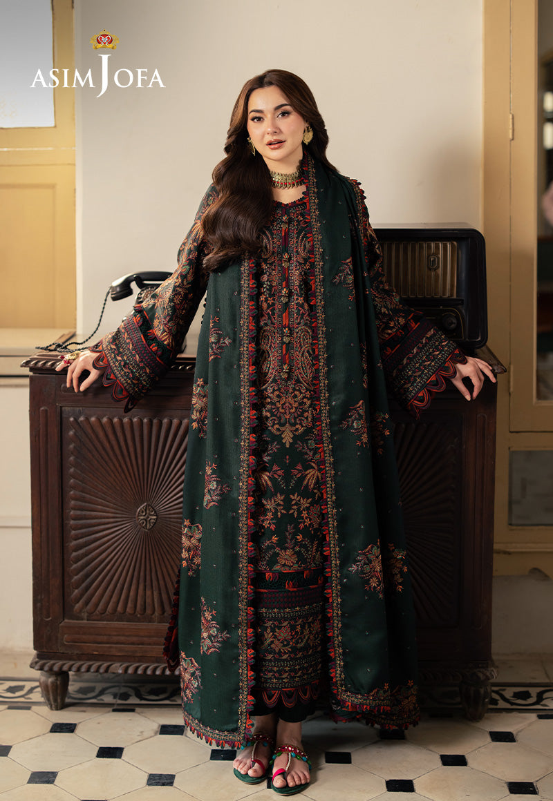 Asim Jofa | Pashmina Shawl 24 | AJKI-01