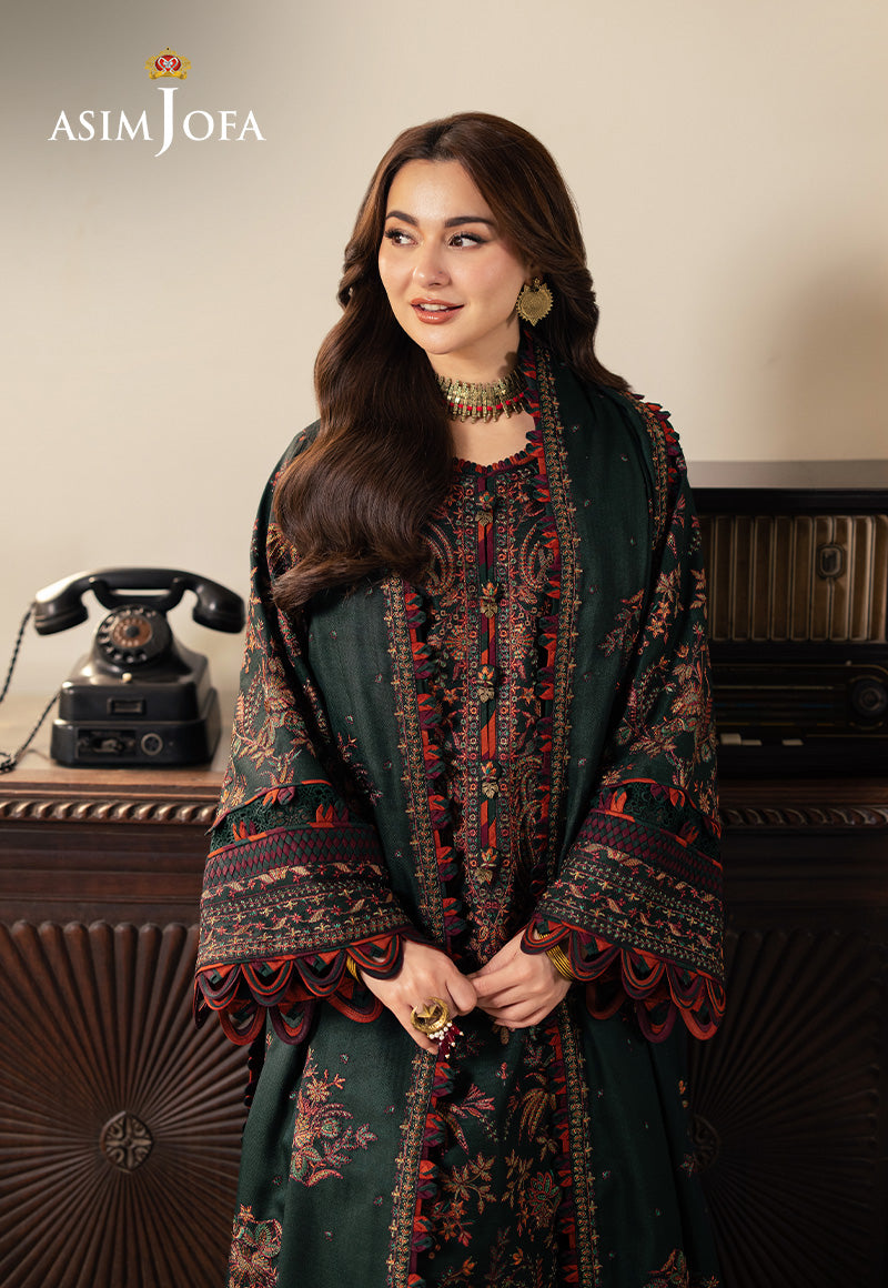 Asim Jofa | Pashmina Shawl 24 | AJKI-01