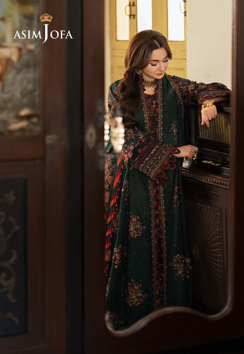 Asim Jofa | Pashmina Shawl 24 | AJKI-01