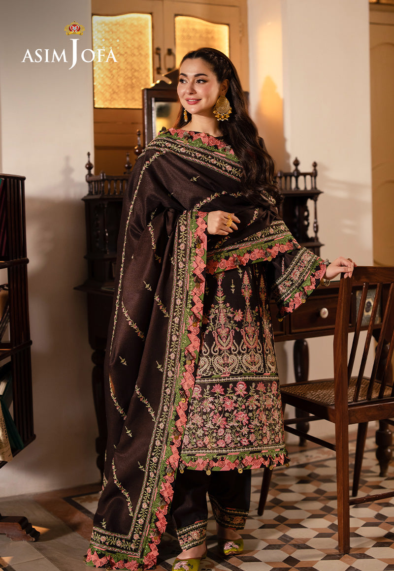 Asim Jofa | Pashmina Shawl 24 | AJKI-09