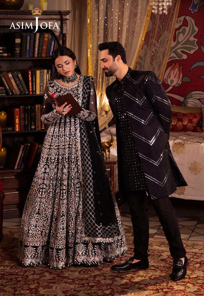 Asim Jofa | Vasl Wedding Formals | AJCR-02