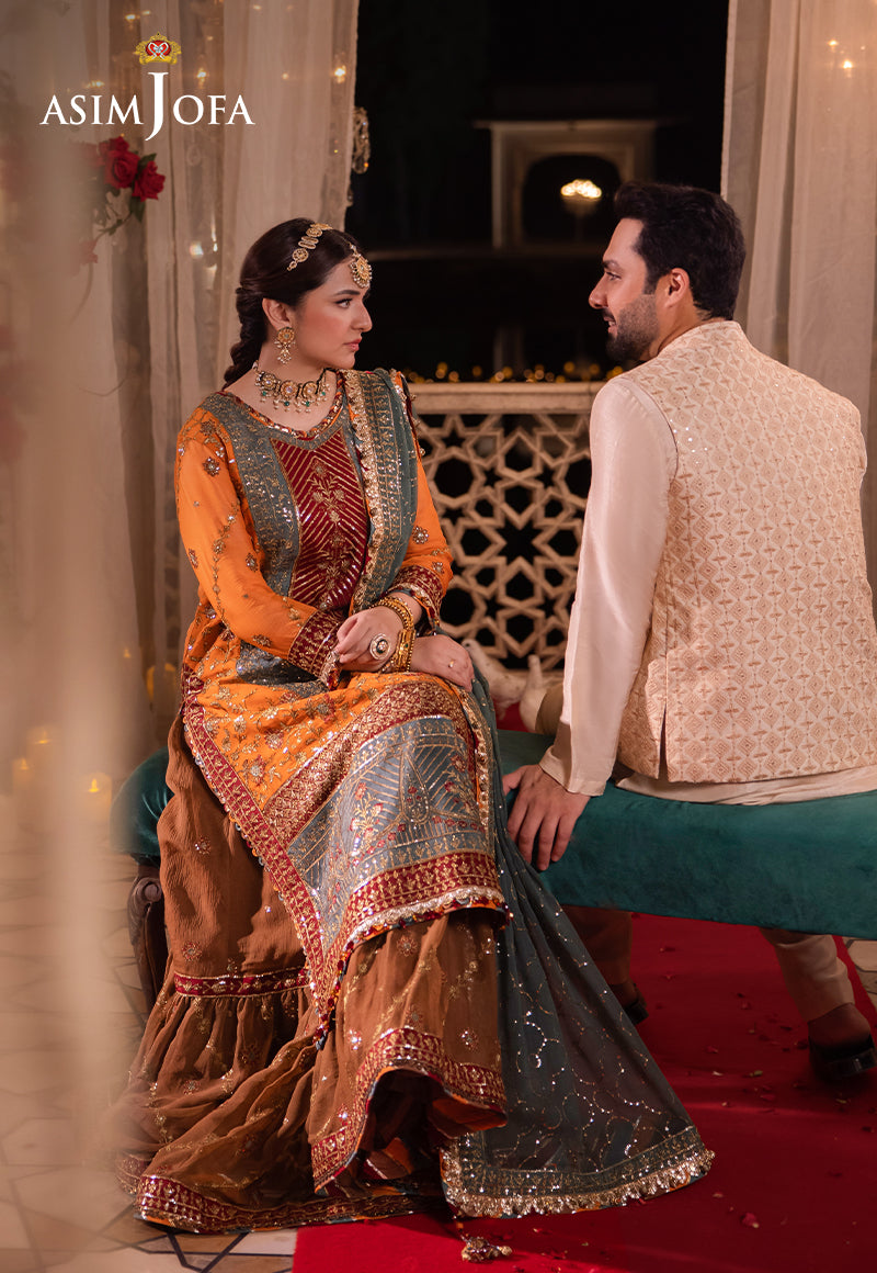 Asim Jofa | Vasl Wedding Formals | AJCR-07