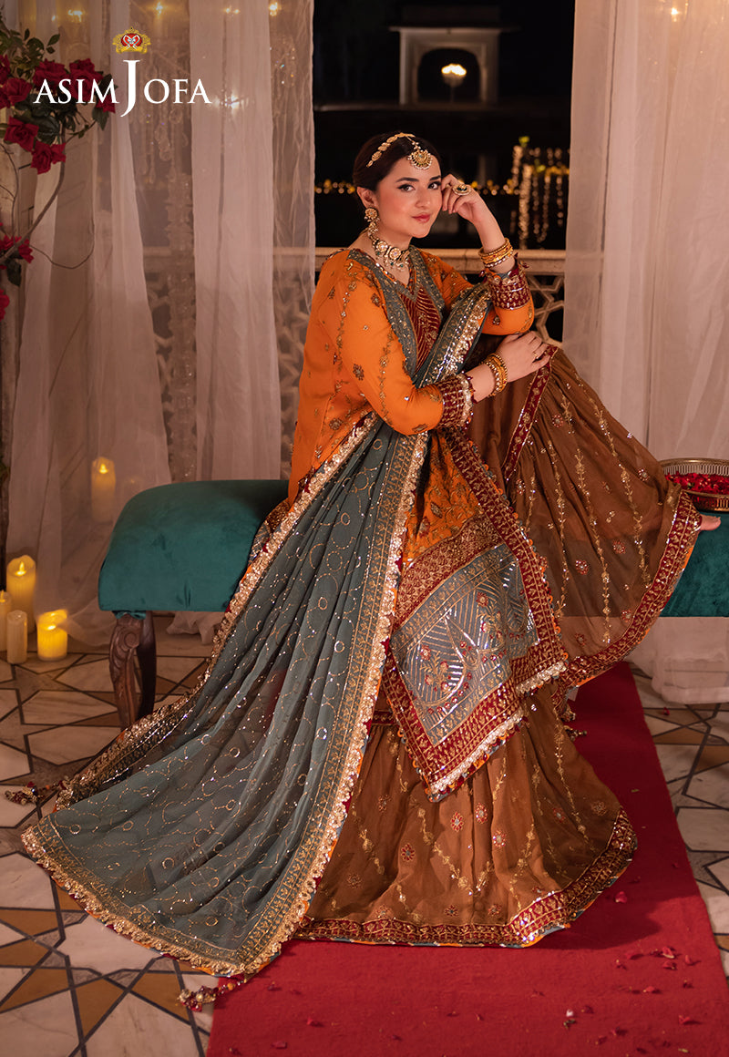Asim Jofa | Vasl Wedding Formals | AJCR-07