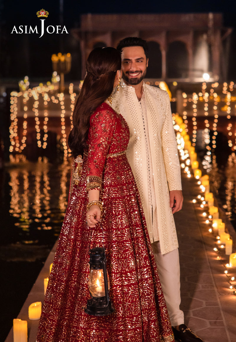 Asim Jofa | Vasl Wedding Formals | AJCR-05