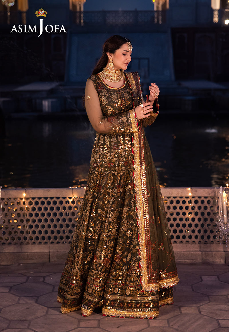 Asim Jofa | Vasl Wedding Formals | AJCR-09
