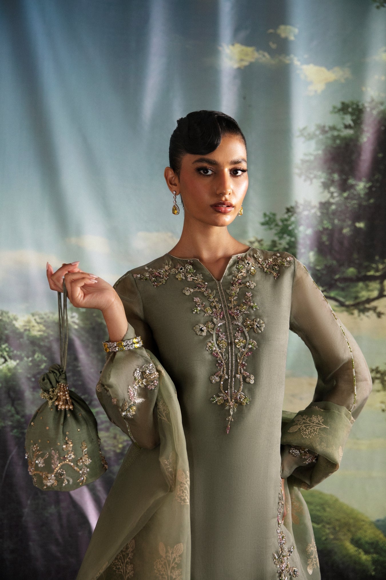 Ayesha and Usman | Bliss Luxury Pret | Fern