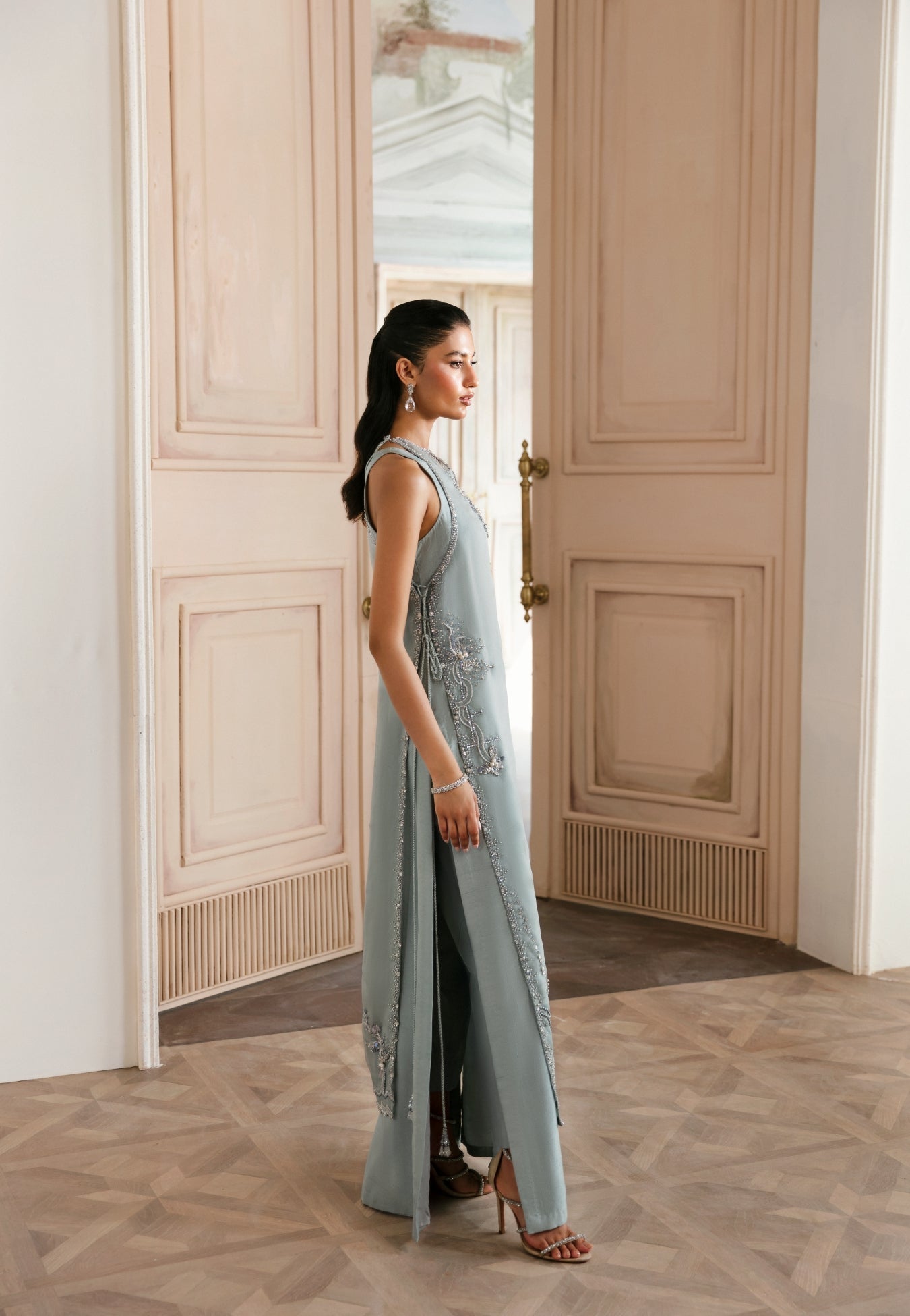 Ayesha and Usman | Bliss Luxury Pret | Moon stone