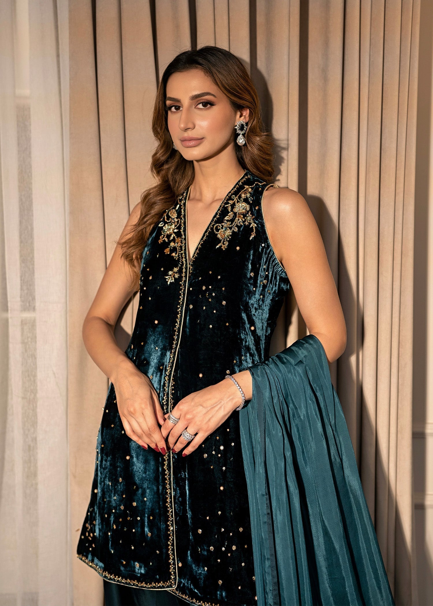 Mahum Asad | Voila Velvets | Sapphire