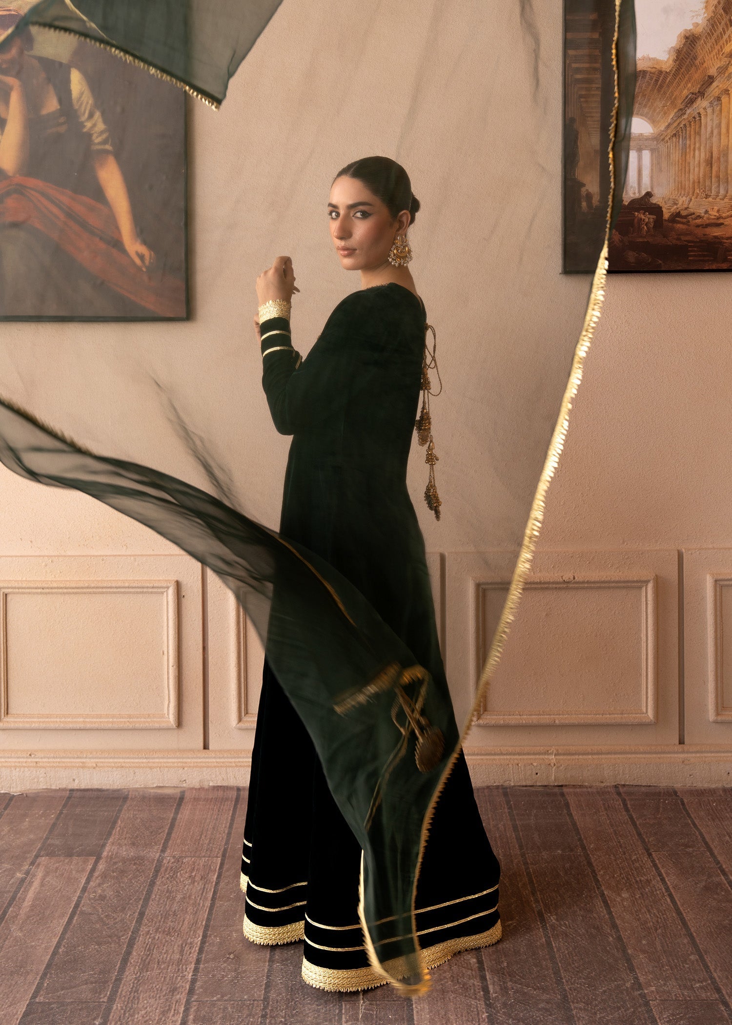 Fozia Khalid | The Velvet Rise 25 | EMERALD VEIL