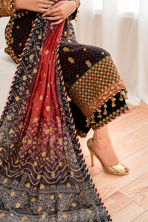 Baroque | Velvet Formals | CHIFFON UF-683