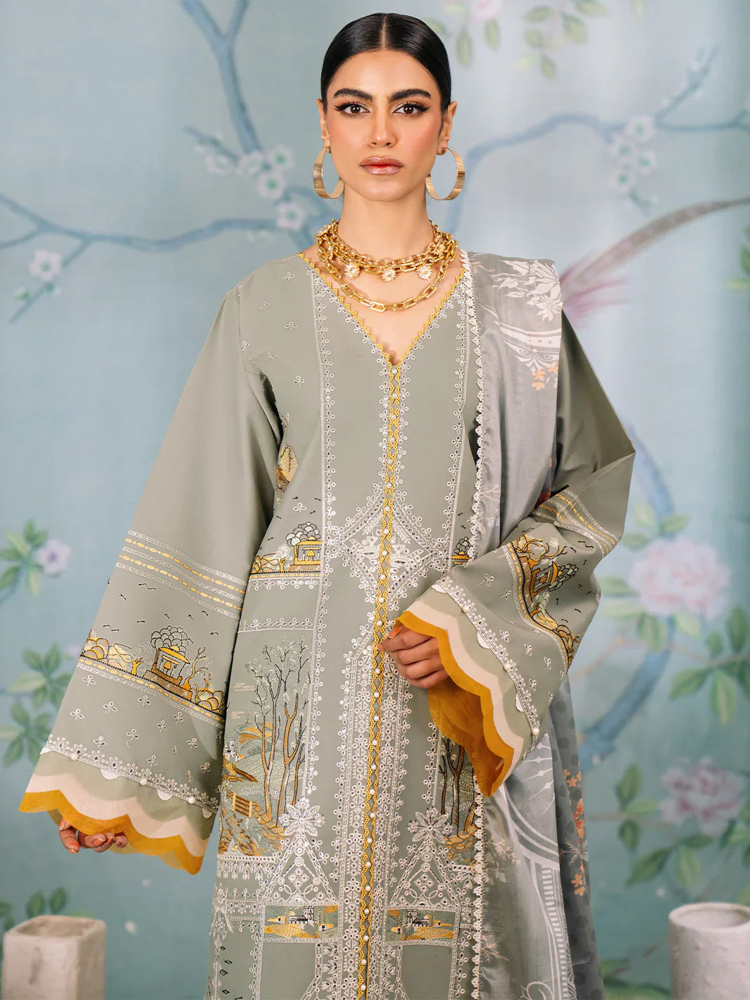 Bin Ilyas | La Hira Spring Summer 24 | 206-A
