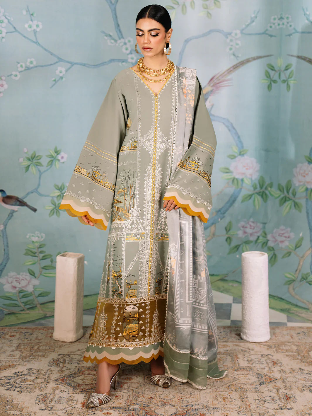 Bin Ilyas | La Hira Spring Summer 24 | 206-A