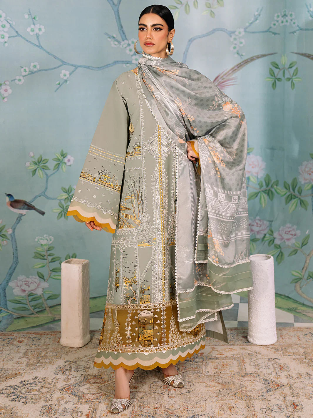 Bin Ilyas | La Hira Spring Summer 24 | 206-A