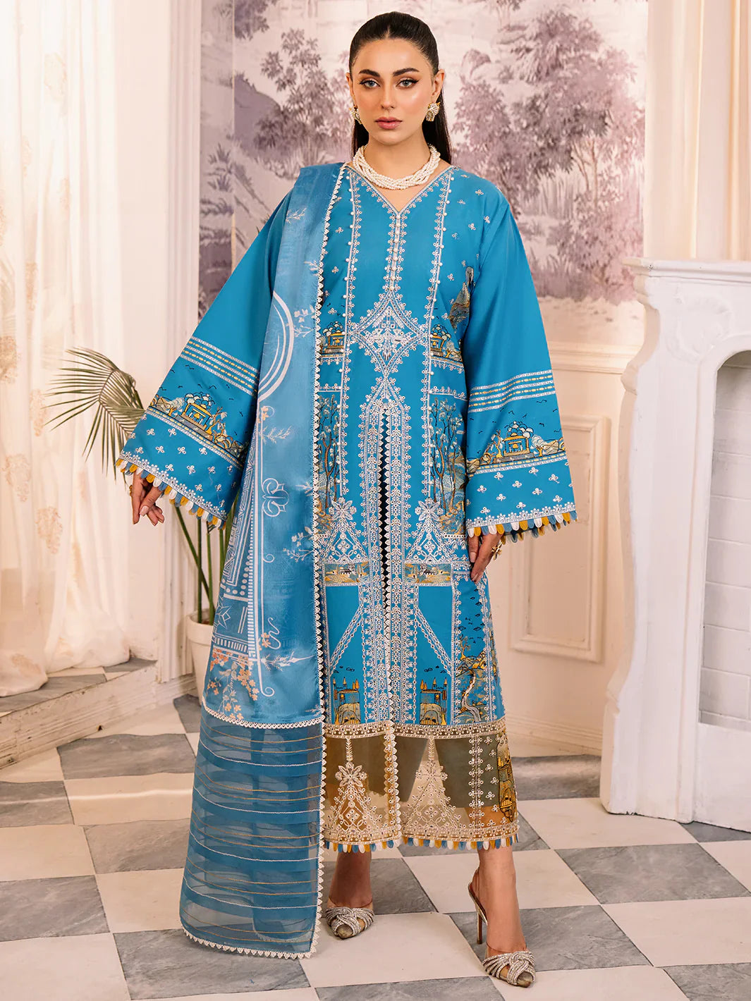 Bin Ilyas | La Hira Spring Summer 24 | 206-B