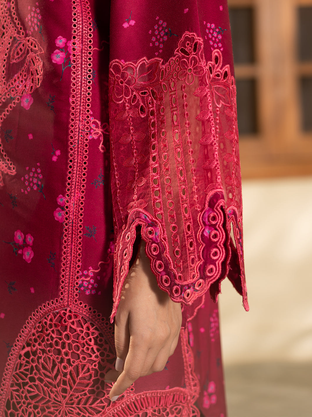 Bin Ilyas | Olivia Embroidered Winter 24 |  527 - A