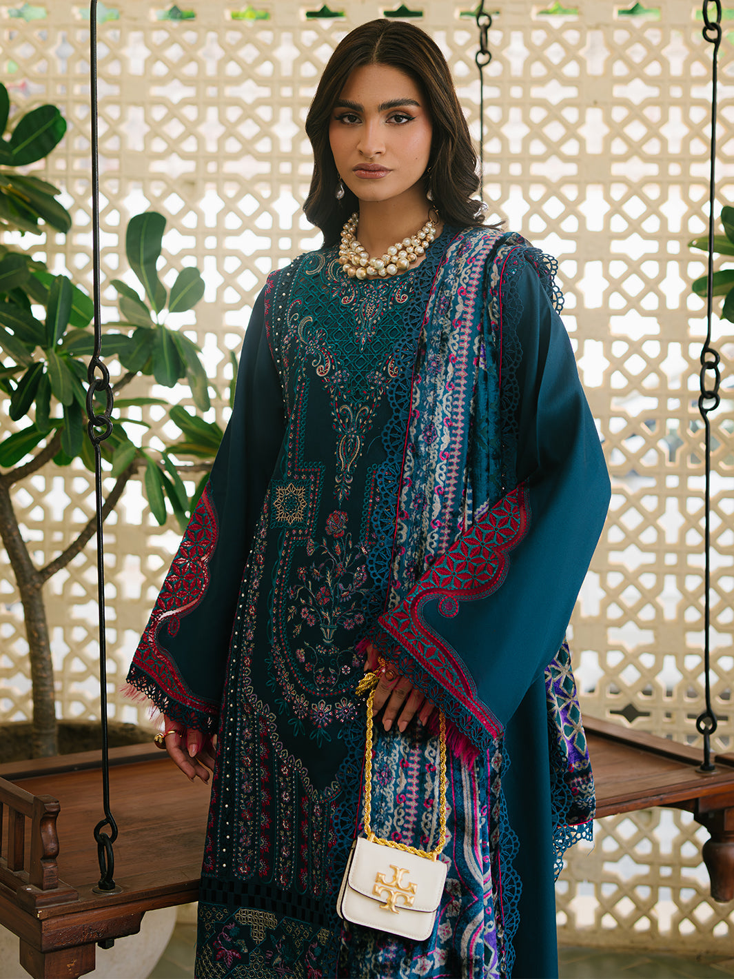 Bin Ilyas | Olivia Embroidered Winter 24 |  521 - B
