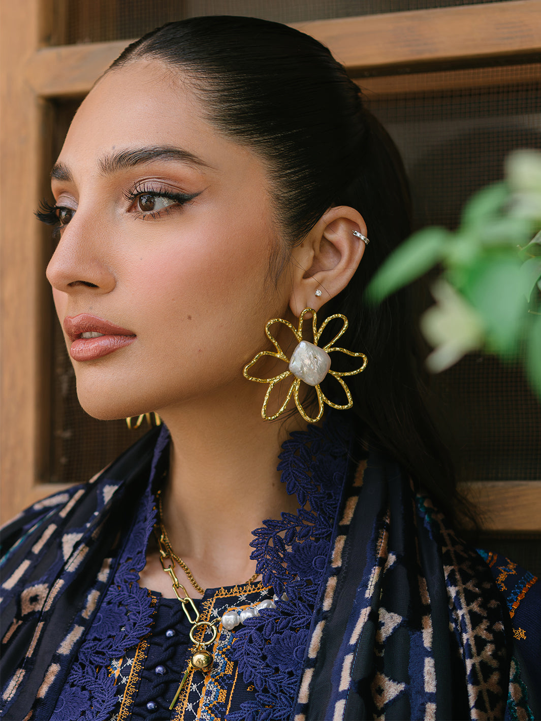 Bin Ilyas | Olivia Embroidered Winter 24 |  522 - A