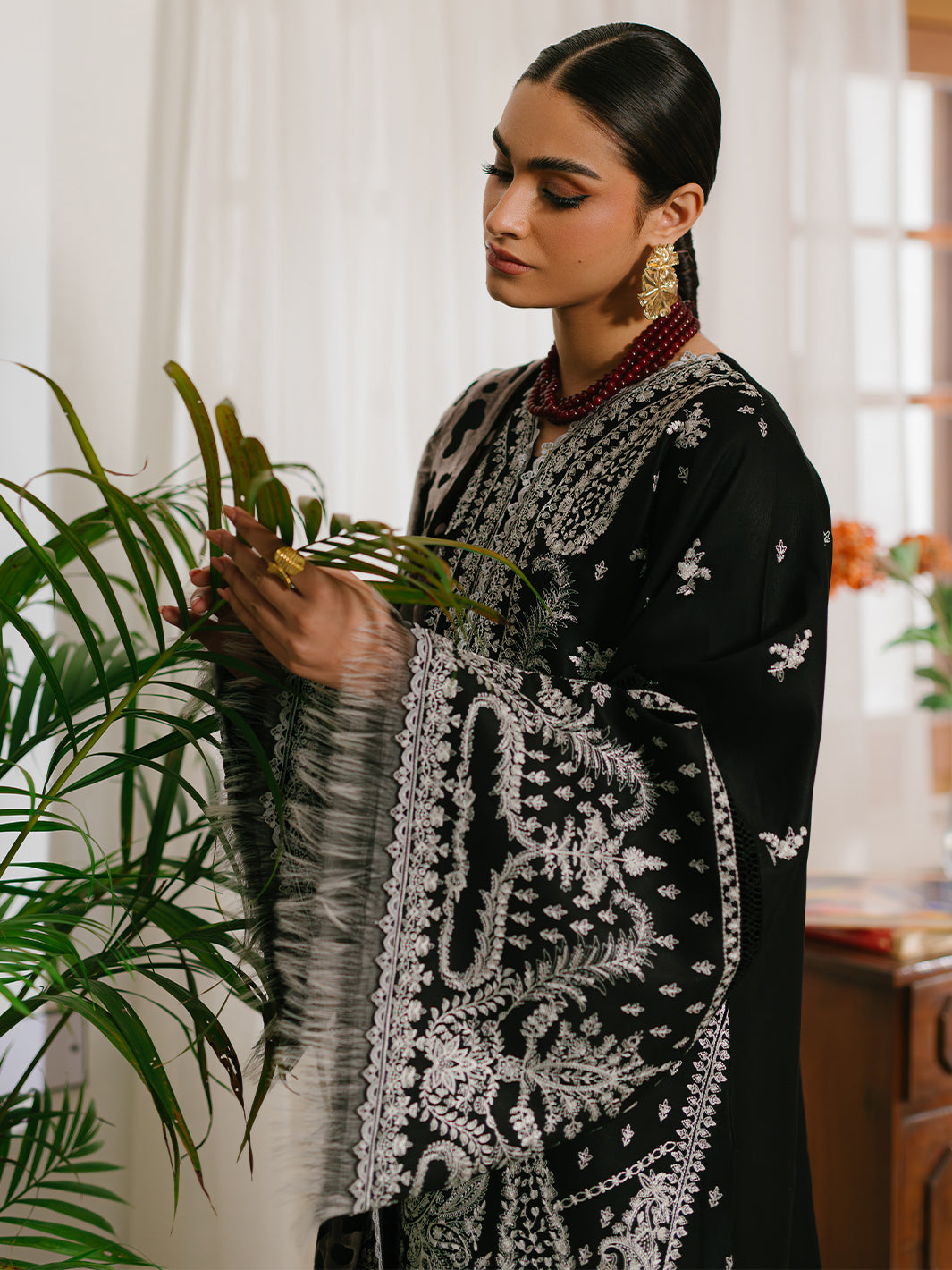 Bin Ilyas | Olivia Embroidered Winter 24 |  523 - B