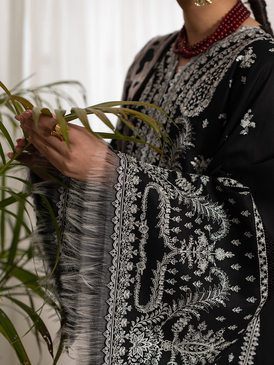 Bin Ilyas | Olivia Embroidered Winter 24 |  523 - B