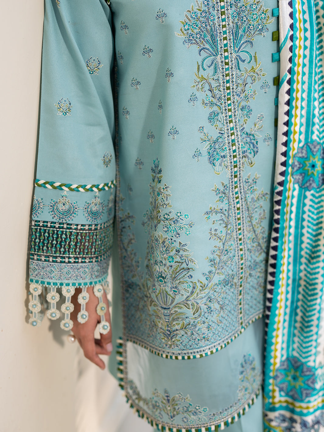 Bin Ilyas | Olivia Embroidered Winter 24 |  525 - A