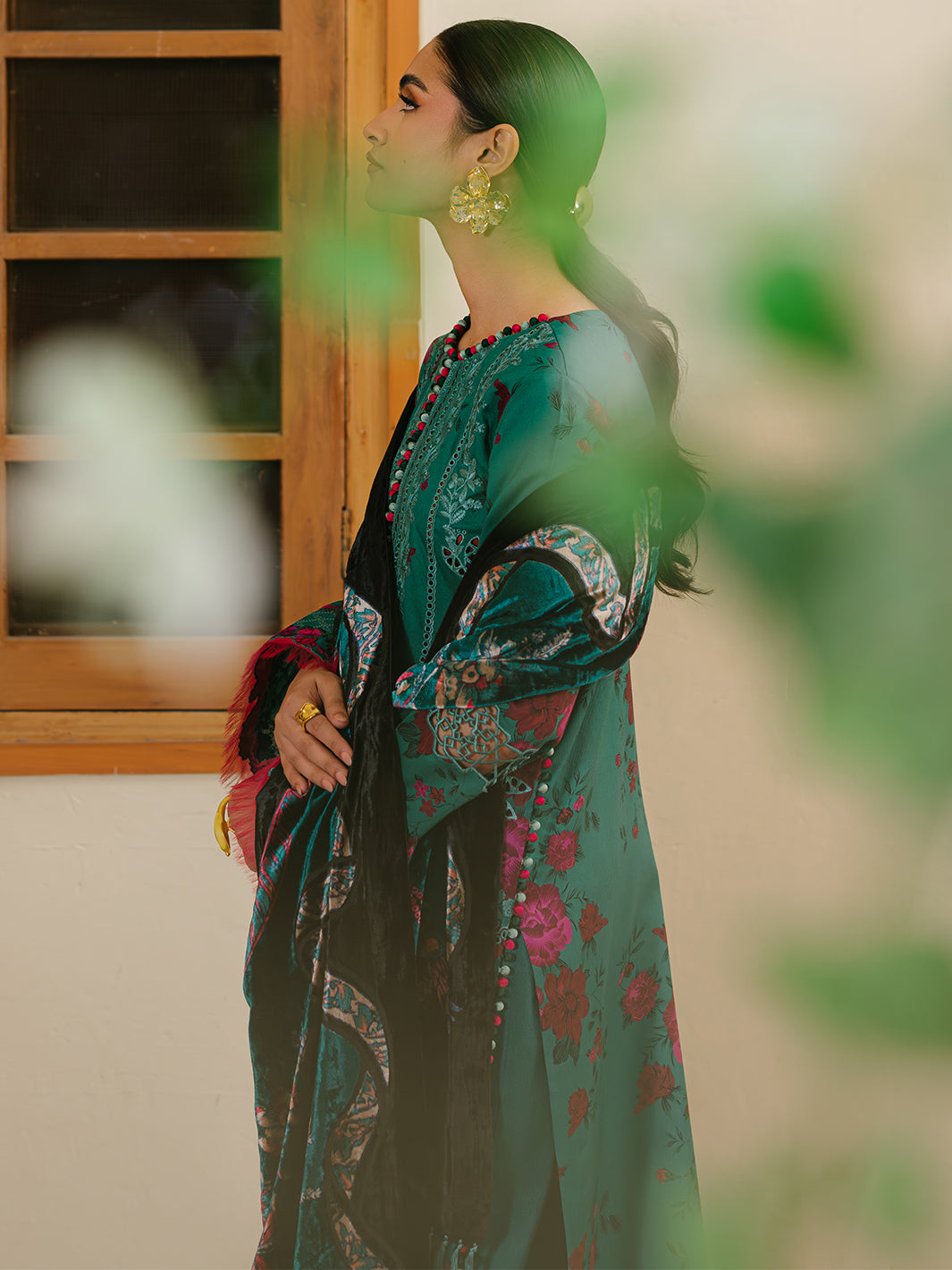 Bin Ilyas | Olivia Embroidered Winter 24 |  526 - B