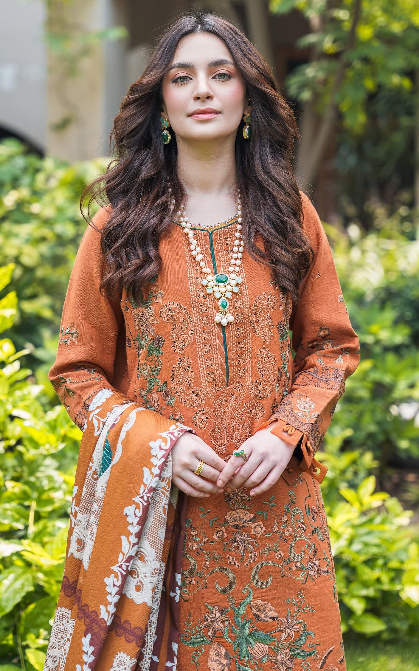 Asifa and Nabeel | Luxury Winter 24 | CARAMEL WL-01