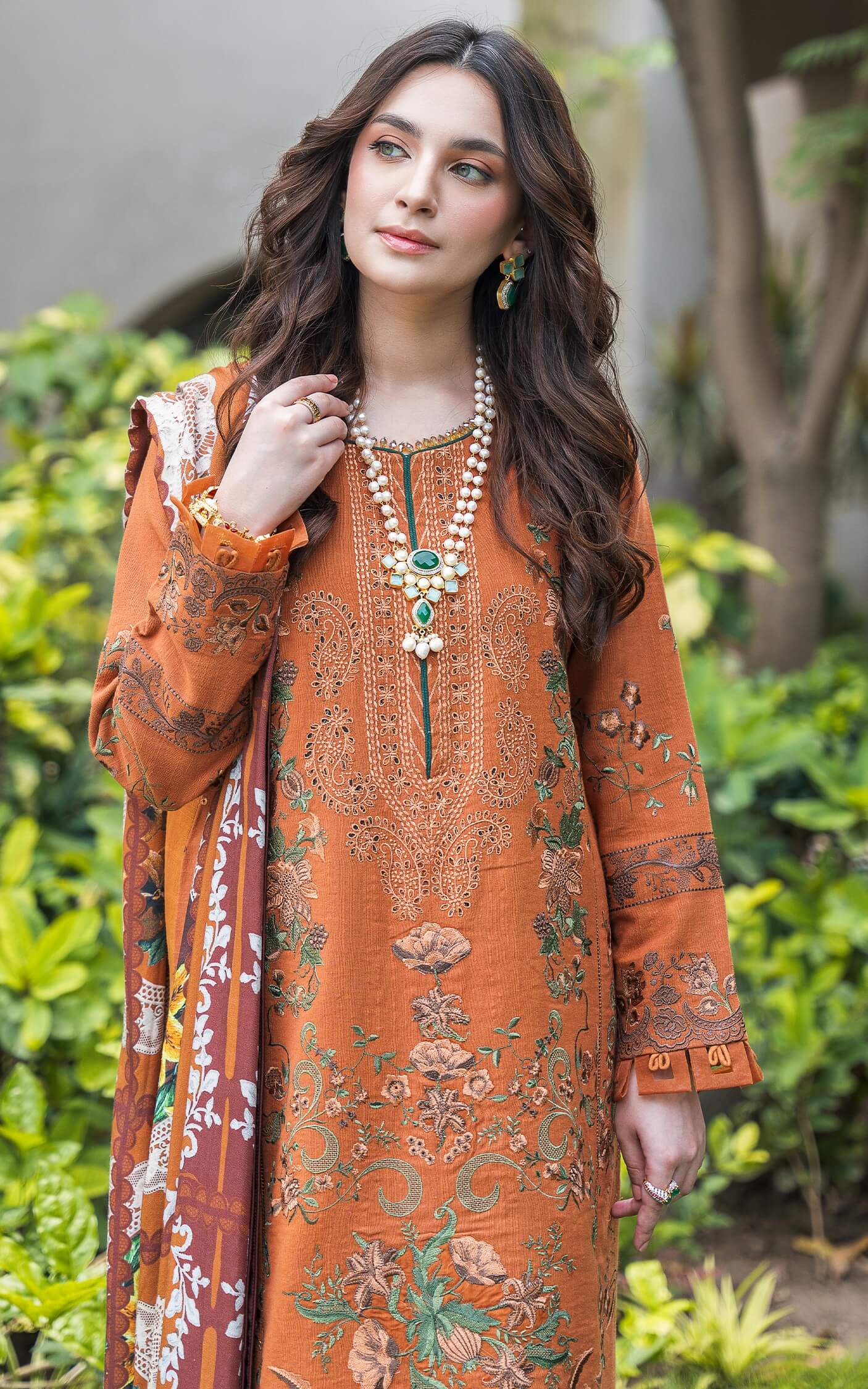 Asifa and Nabeel | Luxury Winter 24 | CARAMEL WL-01