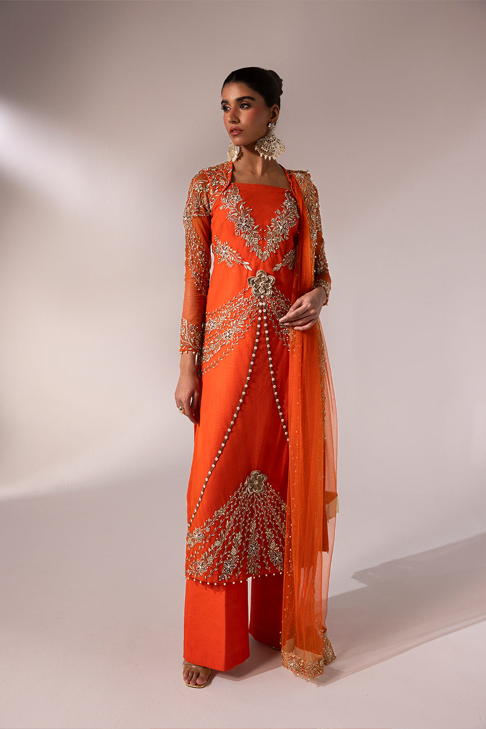 Caia | Regine Luxury Formal’23 | TANGERINE