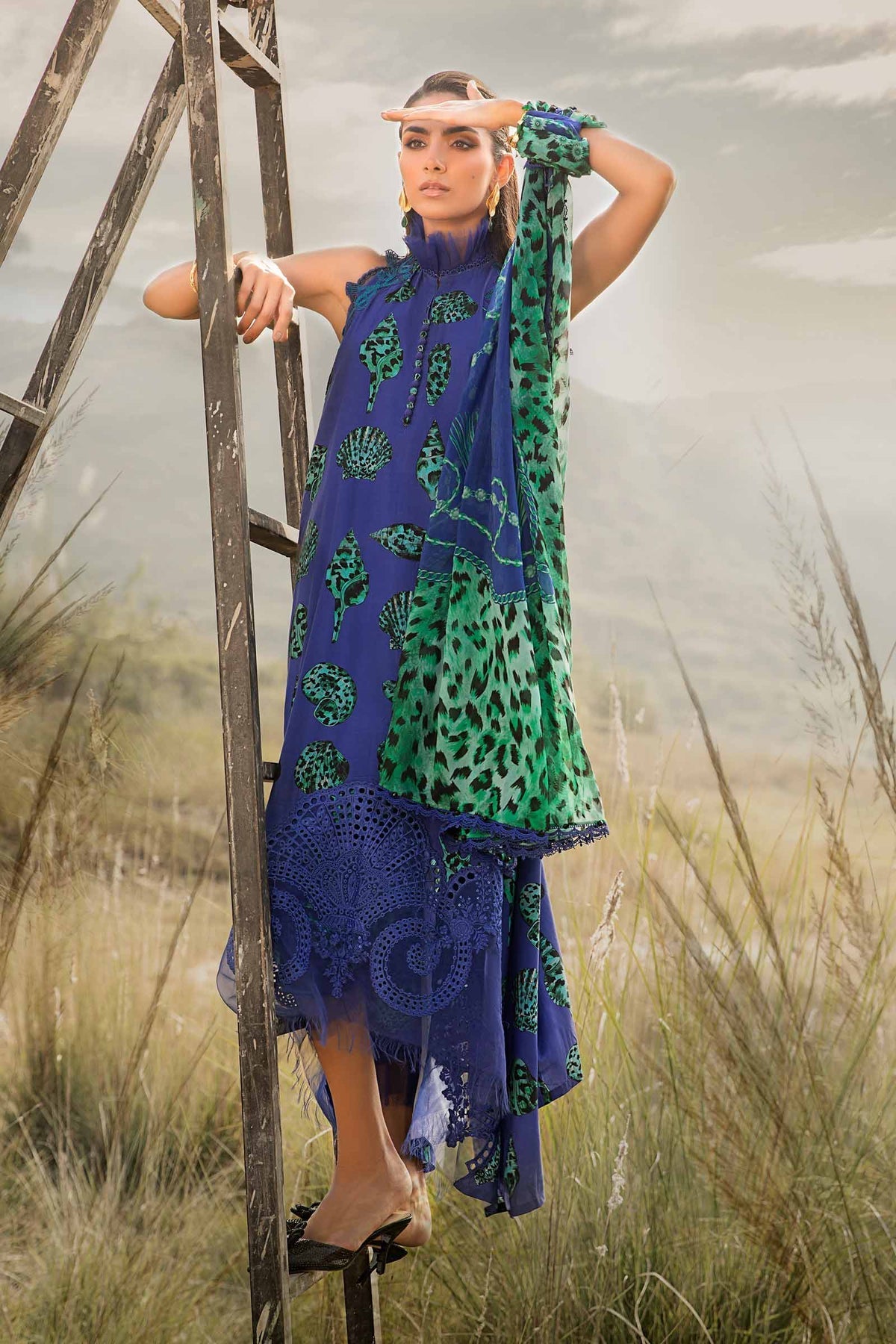 Maria B | M Prints Winter 24 | MPT-2410-A