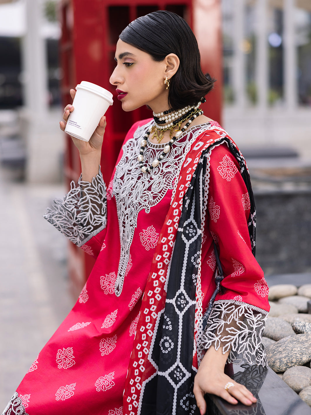 Mahnur | Broadway Luxury Lawn 25 | Azelea