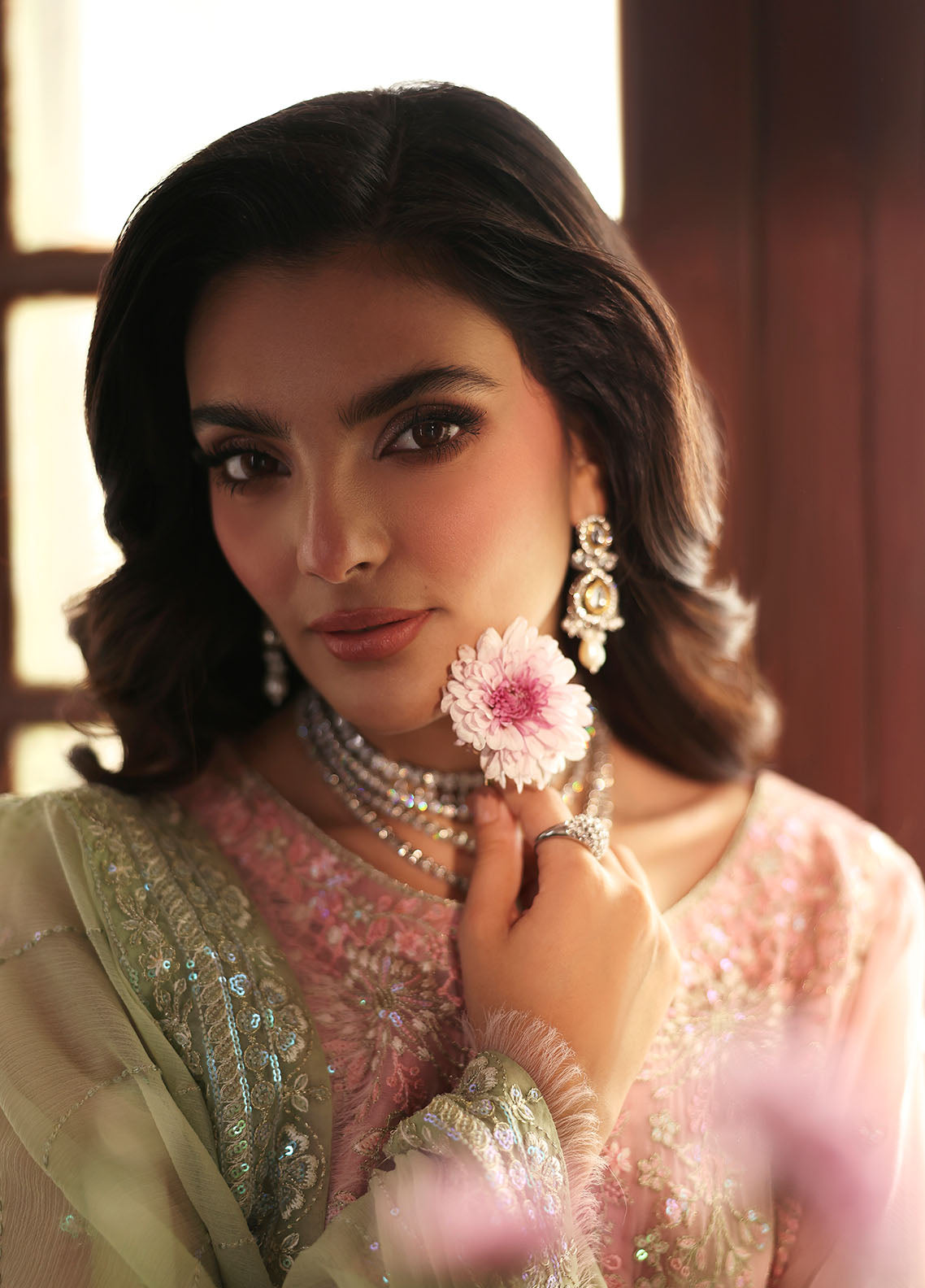 Gulaal | I Evayna Embroidered Chiffon | Layana