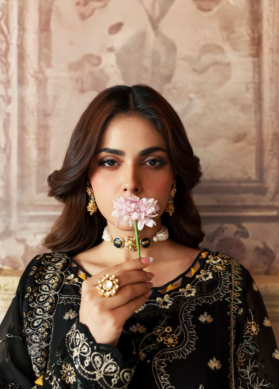 Gulaal | I Evayna Embroidered Chiffon |Deenah