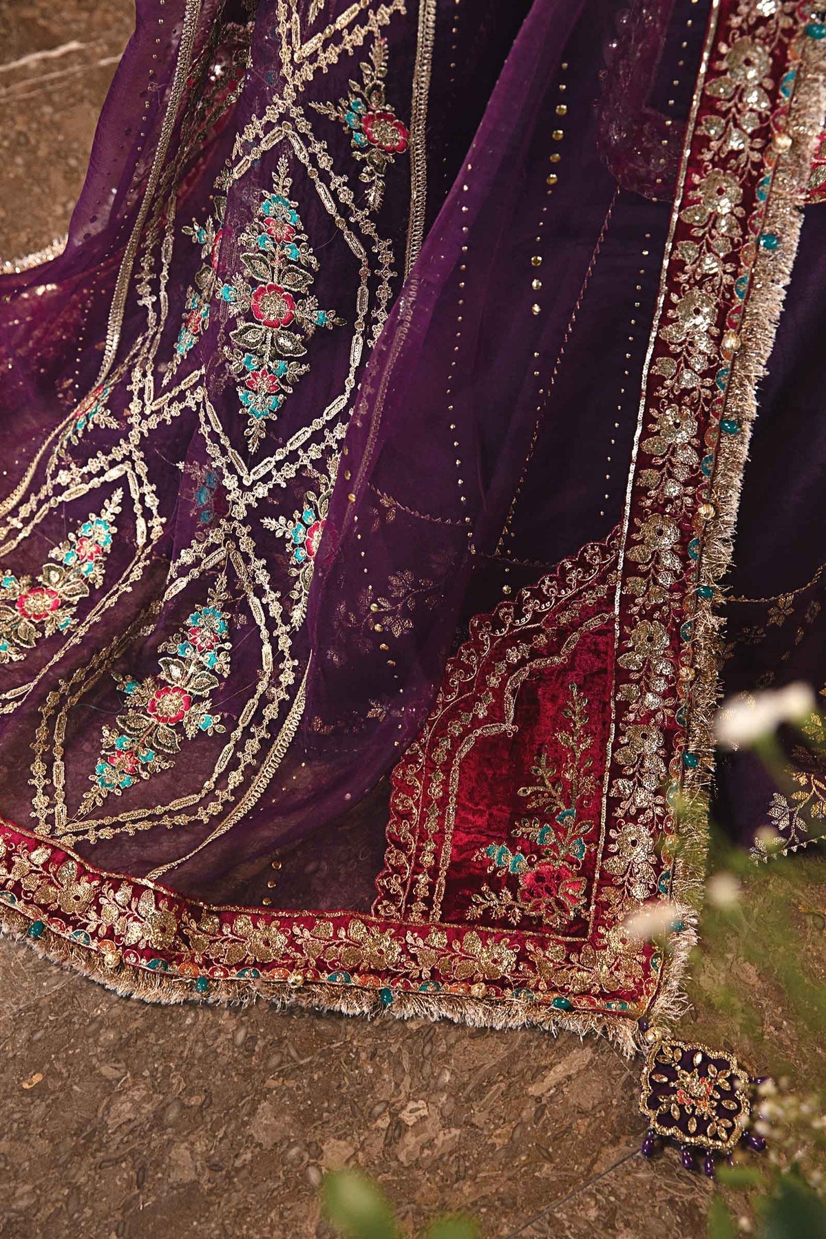 Maria B | Embroidered Formals 24 | Organza Suit | BD-2903