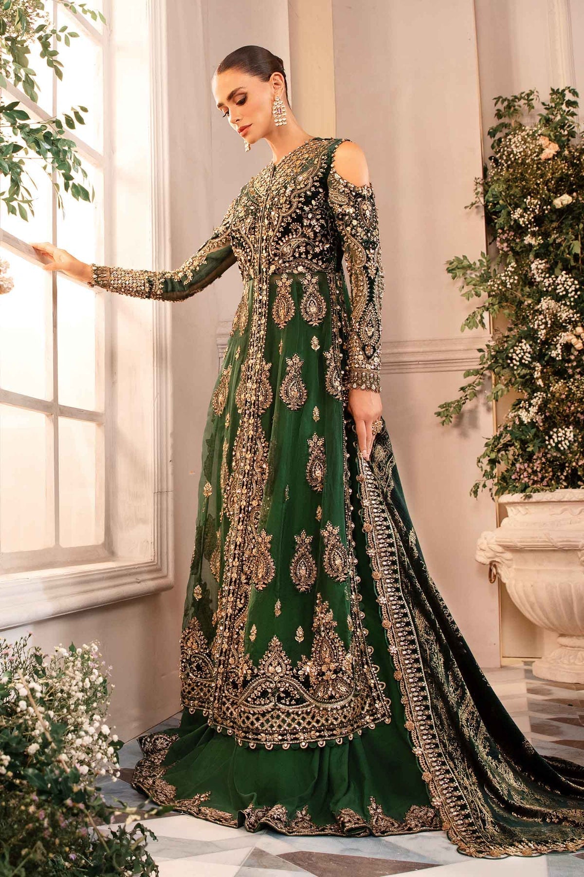 Maria B | Embroidered Formals 24 | Organza Suit | BD-2904