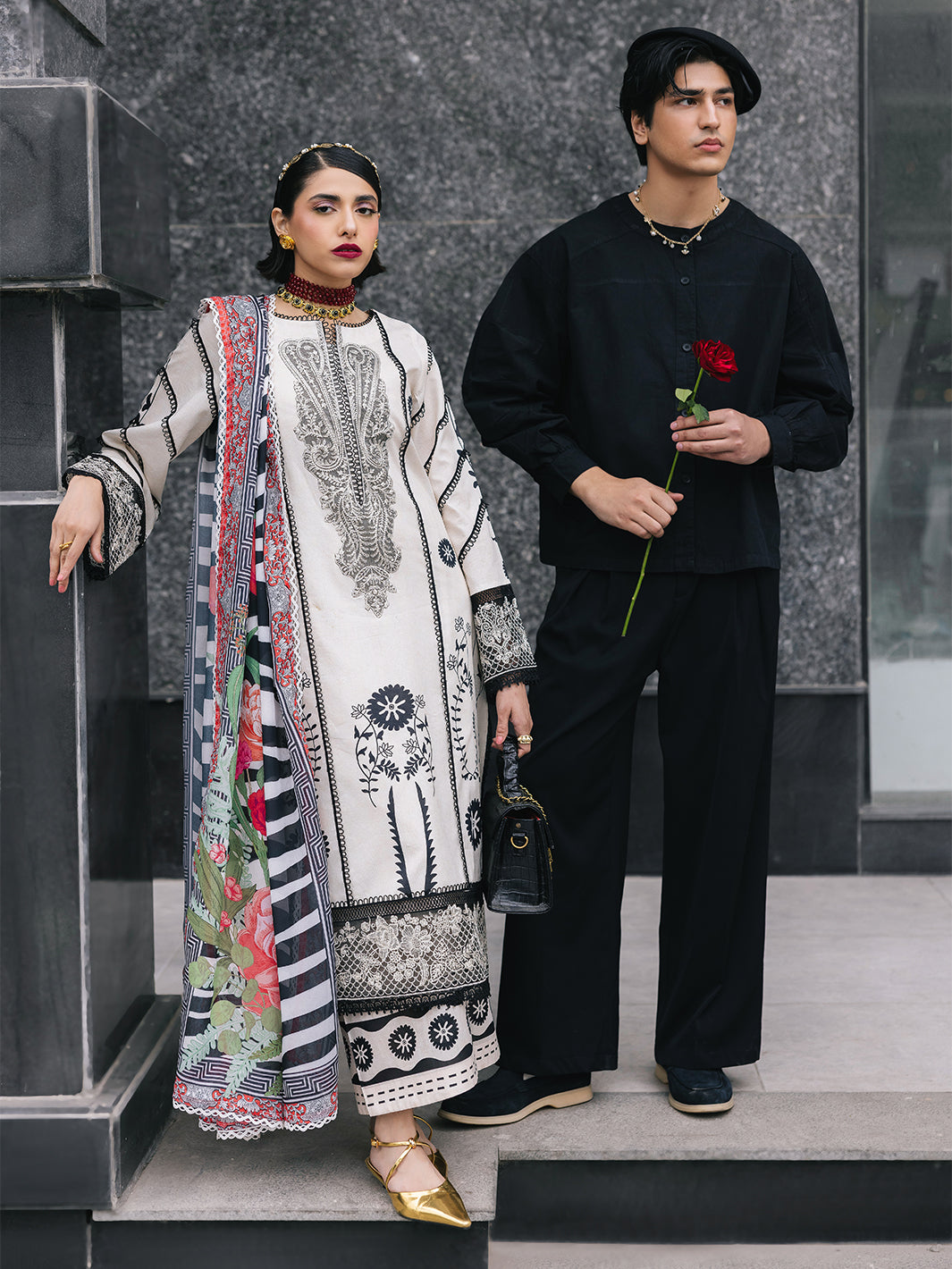 Mahnur | Broadway Luxury Lawn 25 | Freesia