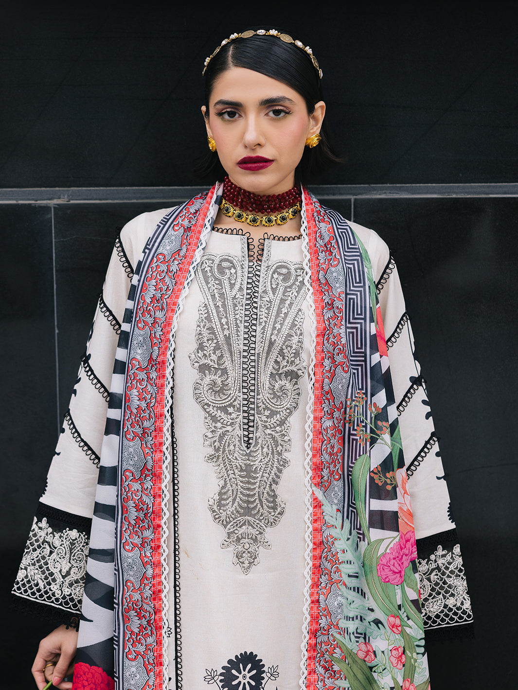 Mahnur | Broadway Luxury Lawn 25 | Freesia