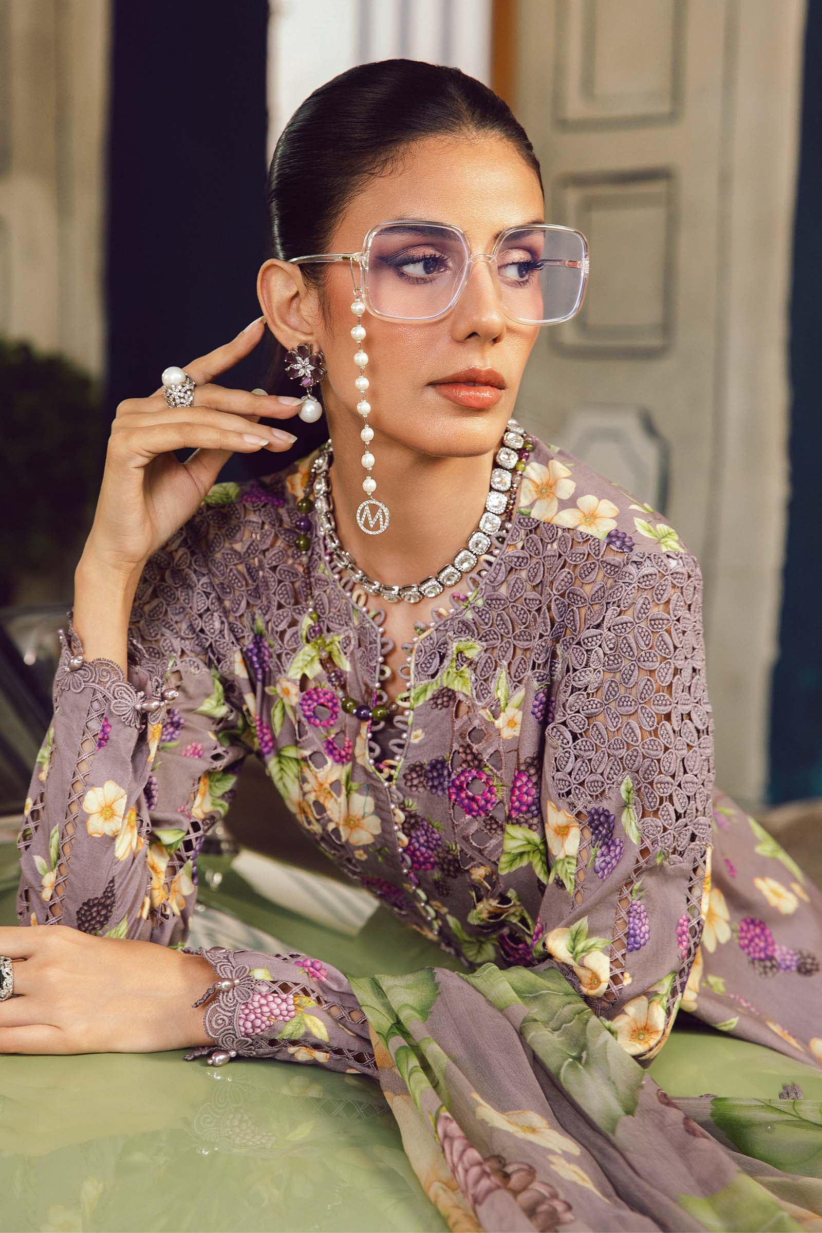 Maria B | M Prints Winter 25 |  MPT-2706-B