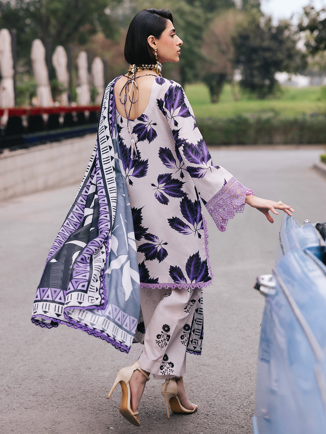 Mahnur | Broadway Luxury Lawn 25 | Lilac