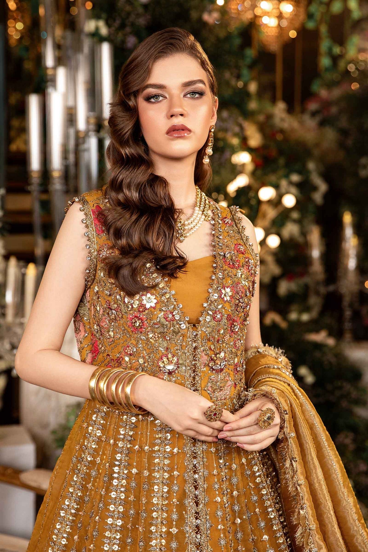 Maria B | Embroidered Formals 24 | Organza Suit | BD-2907
